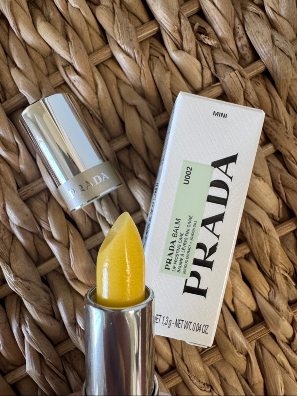 NWT Prada Balm Lip Frosting Care U002